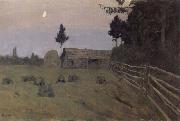 Isaac Levitan Dawn oil on canvas